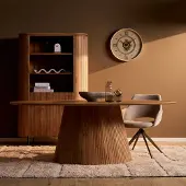 Starfurn Eettafel Solana 240cm Naturel Ovaal