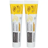 Cattier Dentargile Remineraliserende tandpasta met Biologische Klei en Citroen 2x75 ml Tandpasta