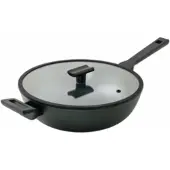 Sambonet Wokpan Titan Pro Green Double Induction1 Handle 30 cm