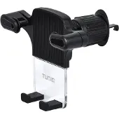 Tuniq 360 graden draaibare Triclamp ventilatierooster Telefoonhouder - Zwart