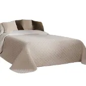 Markizeta Dubbelzijdige Decoratieve Plaid 220x240cm - Zacht Crème