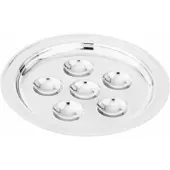 Sambonet Serveerschaal Elite Snail Plate 6 Holes 25 cm