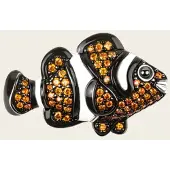 MOOYE ® - Collectie Zilveren Tropische Anemoonvis hanger met zirkonia's