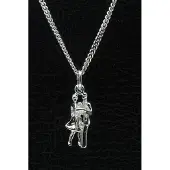 MOOYE ® - Collectie Zilveren Danspaar ketting hanger