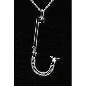 MOOYE ® - Collectie Zilveren Snorkel ketting hanger