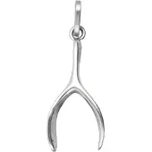 MOOYE ® - Collectie Zilveren Wiggelroede kettinghanger