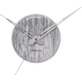 Karlsson Wandklok 5535GY , 14 cm