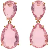 NAEMI Oorbellen goud / rosa