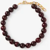 Sissy-Boy Donkerbruine Resin Kralenketting