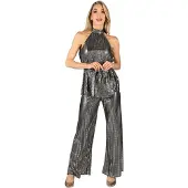 Coppens Disco Queen kostuum zilver | Maat L