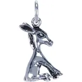 MOOYE ® - Collectie Zilveren Ezel ketting hanger