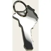MOOYE ® - Collectie Zilveren Landkaart Benin ketting hanger
