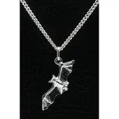 MOOYE ® - Collectie Zilveren Vleermuis ketting hanger