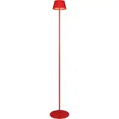 TRIO Oplaadbare vloerlamp Suarez rood