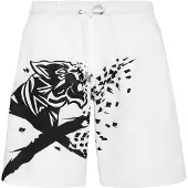 Plein sport Zwemshorts zwart / wit