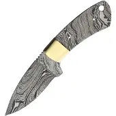 Knifemaking Damascus Knife Blade