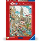 Ravensburger Legpuzzel - Fleroux Utrecht - 1000 Stukjes