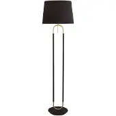 Searchlight Vloerlamp Jazz 161cm zwart met goud