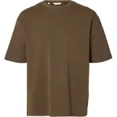 Selected Shirt bruin