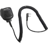 Kenwood KMC-45 2,5 mm (2/32"), Walkietalkie, Zwart