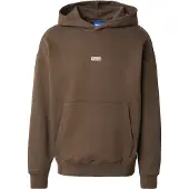 HUGO Sweatshirt 'Nazardo' bruin / wit