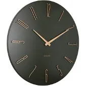 Karlsson Esmerado Wandklok | Ø60cm | Luxury groen