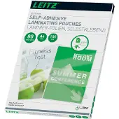 Leitz iLAM lamineerhoes A4 zelfklevend glanzend 2x80 micron (100 stuks)