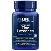 Life Extension - Verbeterde Zinkzuigtabletten, Pepermunt - 30 Vegetarische Tabletten