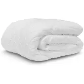 Zydante Dekbed Zonder Overtrek - Hoesloos Dekbed - Easy Dekbed - Tufted Curve - Wit / 200x200