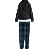 Next Pyjama lang navy / zwart