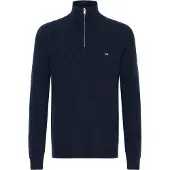 Kronstadt Trui ' KSDoors half Zip ' donkerblauw