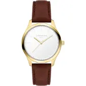 Liebeskind berlin Analoog horloge bruin / goud / wit