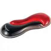 Kensington Slim Ergonomische Duo Gel Muis/Trackball Polssteun - Rood/Zwart