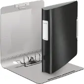 Leitz Ordner Active Style rug van 5 cm, satijnzwart - 2 stuks