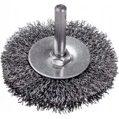 Drel Metaalborstel Schijfvormig 60mm met 6mm Schacht