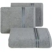 Eurofirany Lori Badhanddoek 70x140 cm - 100% Katoen - Staalgrijs
