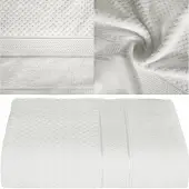 Eurofirany Luxe Katoenen Badhanddoek 70x140cm - 500 g/m² - Wit