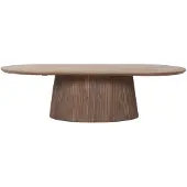 Giga Meubel Salontafel Salvador Walnoot Ovaal 120cm