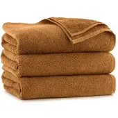 Zwoltex Liczi 2 Badhanddoek 70x140cm Egyptisch Katoen Bruin