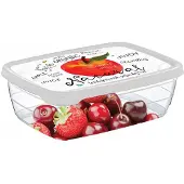 Hobby Life DECO TREND BOX 1.2L Rechthoekige Voedselcontainer BPA-Vrij