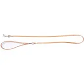 Dingo Classic Leren Hondensnoer 0,6 x 125 cm Natuurlijk