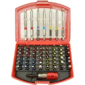 Vorfal 56-delige Bitset met Magnetische Houder - CrV Staal