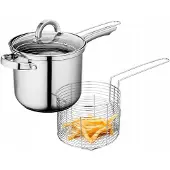 Altom Design Fabio RVS Pannenset Mandje & Deksel - 3,6L