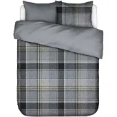 Essenza Meau dekbedovertrek - Global grey - 260 x 220 cm