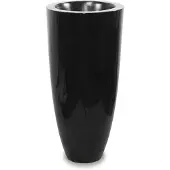 Artpol Zwarte hoge keramische vaaspot Glam Glamour Stijlvol