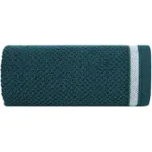 Eurofirany Madlen Handdoek Donker Turquoise 30x50 cm - Zacht & Absorberend