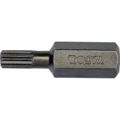 YATO Impact Bits Spline M5 8x30mm 1/4" Hex 10 Stuks