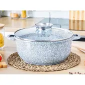 Zilner Marmite 6.8L met Deksel - Inductie, 28cm