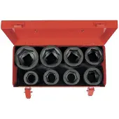 Condor Slagdoppen Set 1" 27-50mm 8-delig Zeskant
