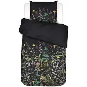 Essenza Dekbedovertrek Augustina Anthracite Satijn-140 x 200 / 220 cm | 1-Persoons